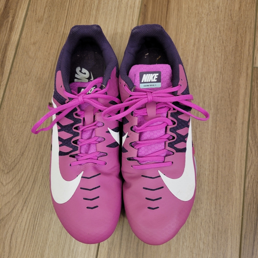 Women's Nike Zoom Rival Track Sprinting Spike size 10.5 - Picture 1 of 13